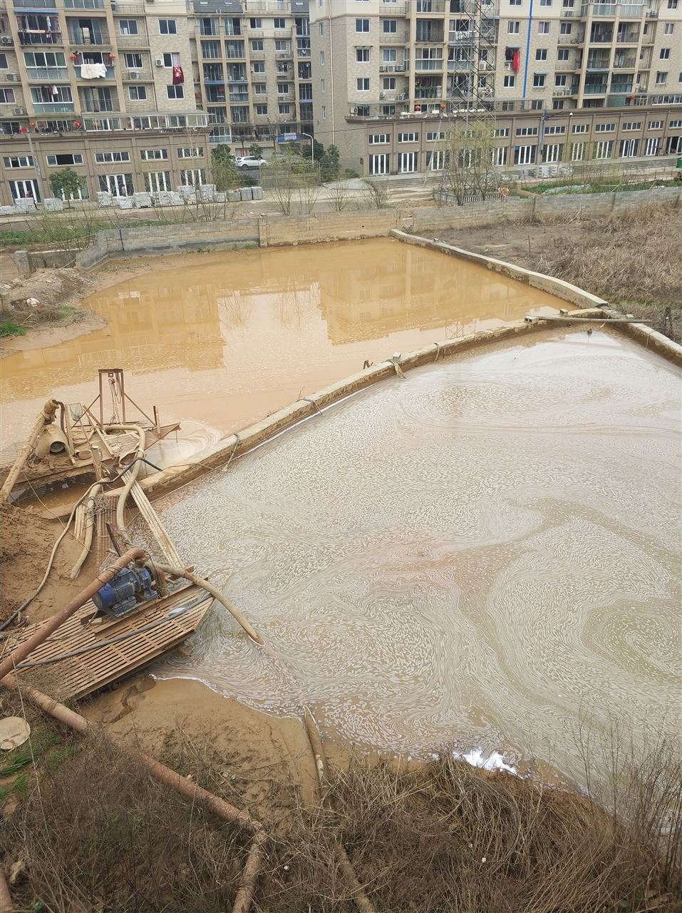 确山沉淀池淤泥清理-厂区废水池淤泥清淤